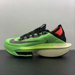 Nike Zoom Alphafly Next Green Black Orange DV9422-700 For Men 