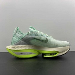 Nike Zoom Alphafly Next Green Ltblue Yellow DV9422-300 For Men Women 