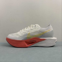 Nike Zoom Alphafly Next White Grey Orange DX7957-118 For Men Women 