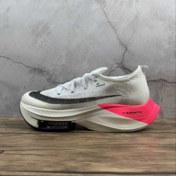 Nike Zoom Alphafly Next White Pink Black CI9925-100 For Men Women 