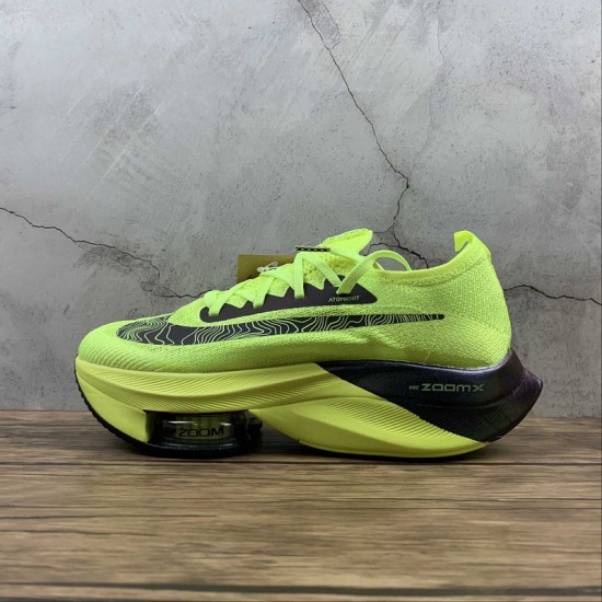 Nike Zoom Alphafly Next Yellow Green Black DC5238-702 For Men Women