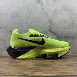 Nike Zoom Alphafly Next Yellow Green Black DC5238-702 For Men Women 