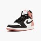 Air Jordan 1 Retro High Rust Pink Unisex White Black Rust Pink 861428 101 AJ1 Jordan Sneakers