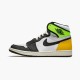 Air Jordan 1 Retro High White Black Volt University Gold 555088 118 AJ1 Sneakers