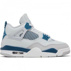 Air Jordan 4 Retro Military Blue 2024 FV5029 141 AJ4 White Jordan Shoes