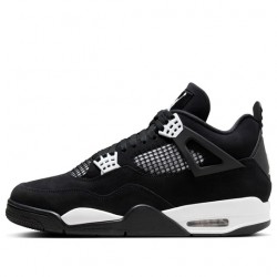 Air Jordan 4 Retro White Thunder Mens Sneakers FQ8138-001Black AJ4 Shoes