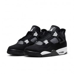 Air Jordan 4 Retro White Thunder Mens Sneakers FQ8138-001Black AJ4 Shoes