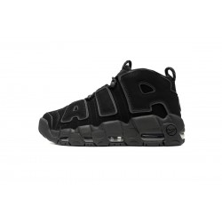 Nike Air More Uptempo 96 All Black Shoes 414962-004 Women And Men