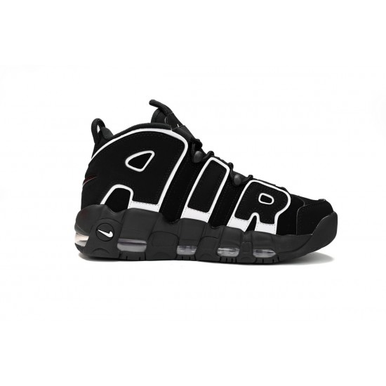 Nike Air More Uptempo 96 Black White Shoes FV2291-001 Women And Men Sale Free Shipping