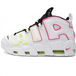 Nike Air More Uptempo 96 Electric White Black W/M Shoes FD0865-100