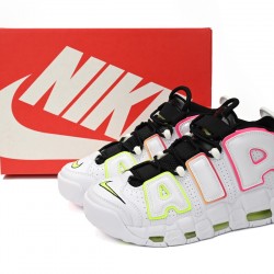 Nike Air More Uptempo 96 Electric White Black W/M Shoes FD0865-100