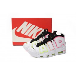 Nike Air More Uptempo 96 Electric White Black W/M Shoes FD0865-100