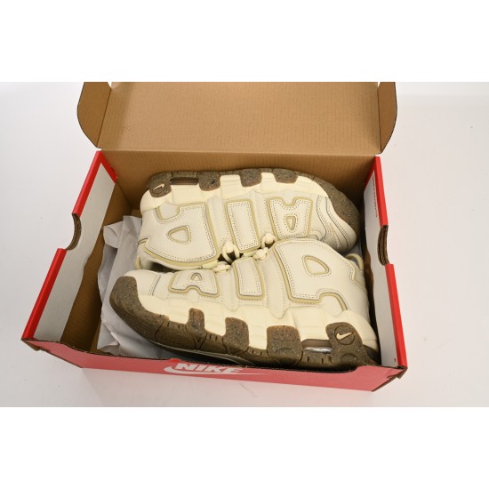 Nike Air More Uptempo 96 Gray Beige W/M Shoes DX1939-100 