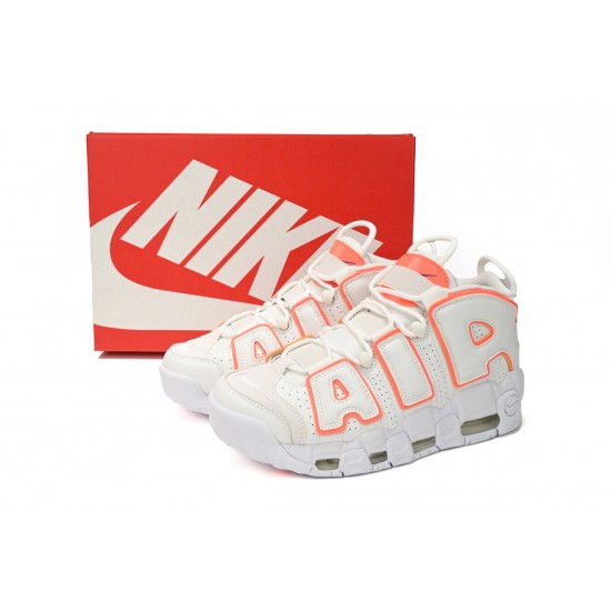 Nike Air More Uptempo 96 Sunset White Orange Shoes DH4968 100 W/M