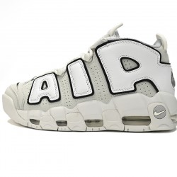 Nike Air More Uptempo 96 White Black Edges Shoes FB3021-001 W/M