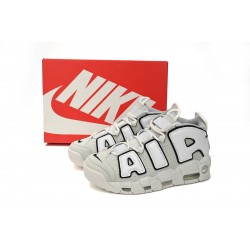 Nike Air More Uptempo 96 White Black Edges Shoes FB3021-001 W/M