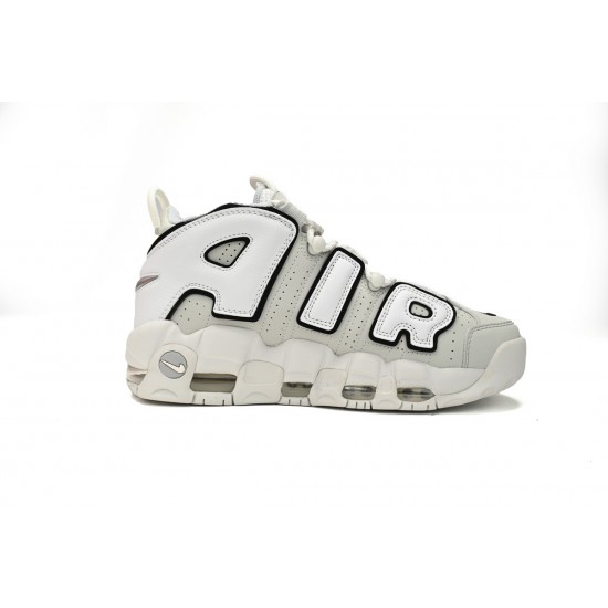 Nike Air More Uptempo 96 White Black Edges Shoes FB3021-001 W/M