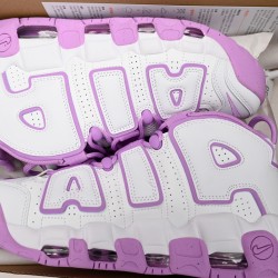 Nike Air More Uptempo 96 White Purple Shoes FN6976-100 WM