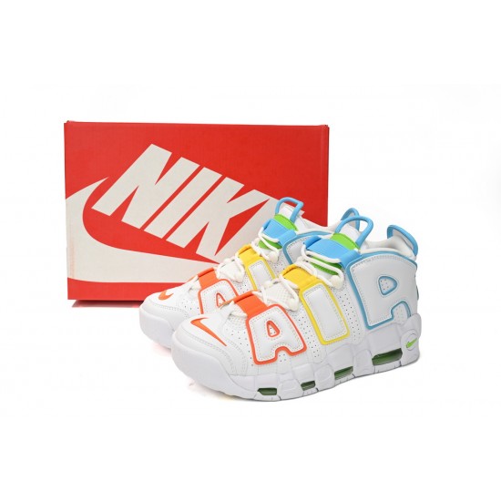 Click To Buy Nike Air More Uptempo 96 "White Rainbow" - FJ4624-100  Women And Men Sale