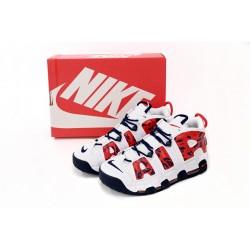 Nike Air More Uptempo 96 White Red Shoes CZ7877-100 WM