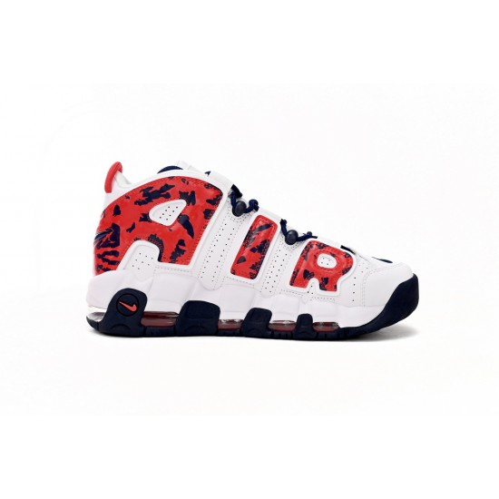 Cheap Nike Air More Uptempo 96 White Red Shoes CZ7877-100 Women And Men Shoes Shop Online